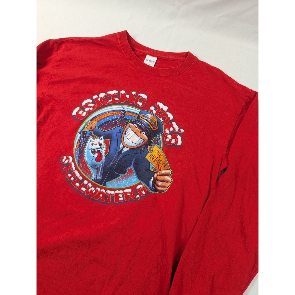 Eskimo Joe's Stillwater's Oklahoma Express Classic Men's M T-Shirt‎ L/S